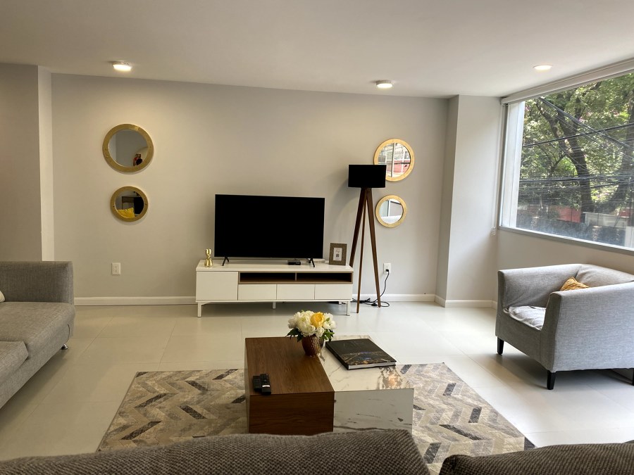 DISEÑO DE INTERIORES Y REMODELACION DEPARTAMENTO EN POLANCO