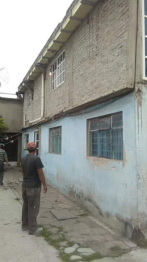 Estado original de fachada