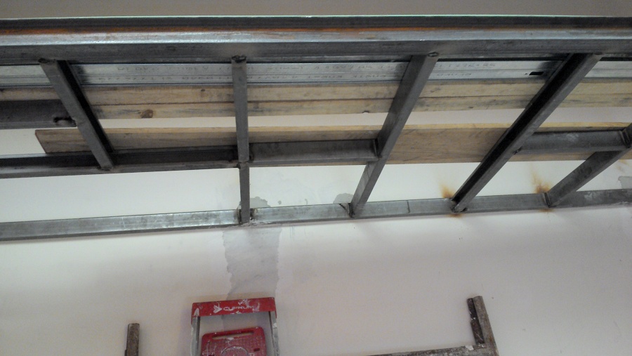 Estructura de herrería.