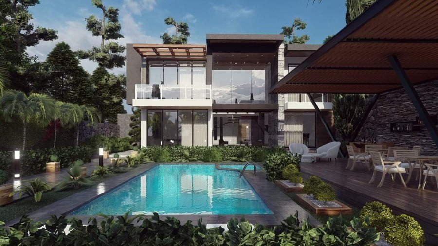 fachada principal de la vivienda