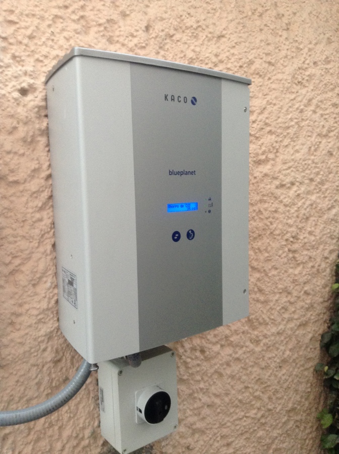 Inversor panales fotovoltaicos