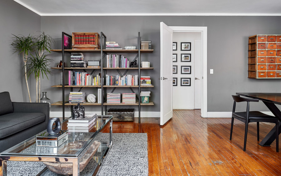 Librero estilo industrial