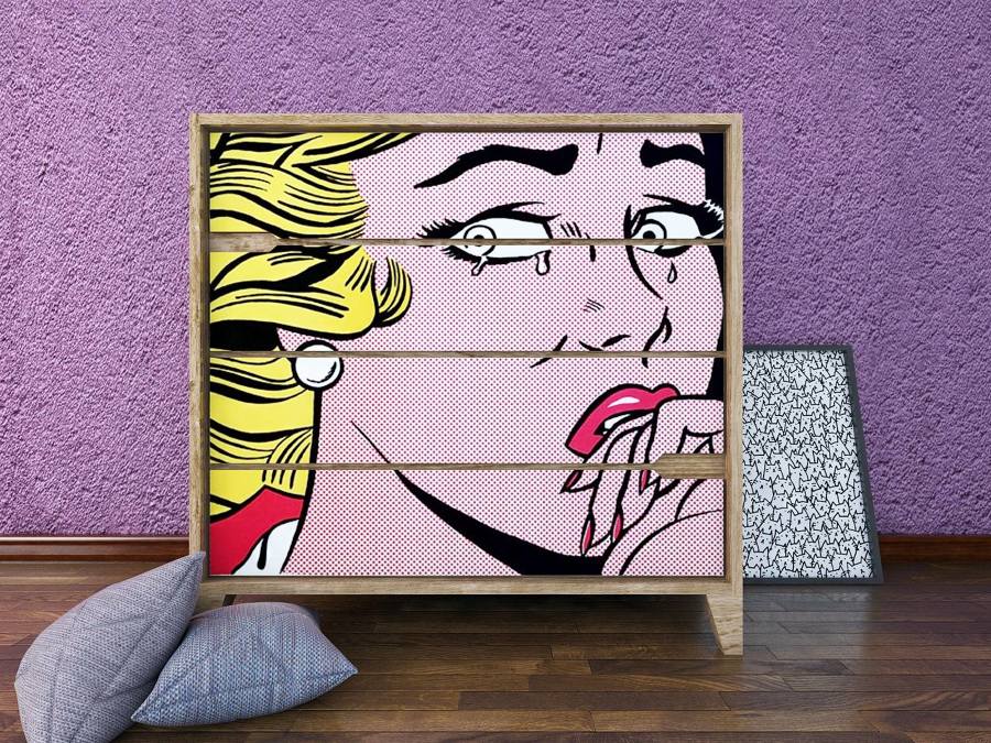 Mueble de guardado personalizado