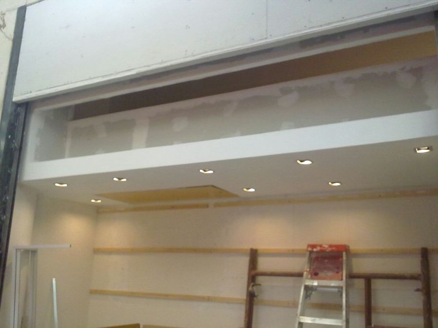 Plafones de tablaroca.