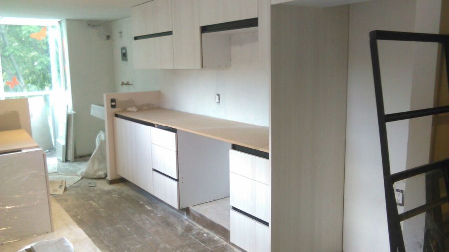 proceso de remodelacion de cocina