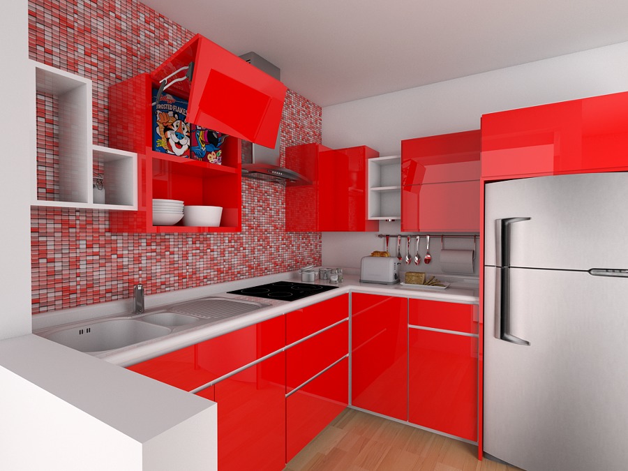 Propuesta Alto Brillo Rojo