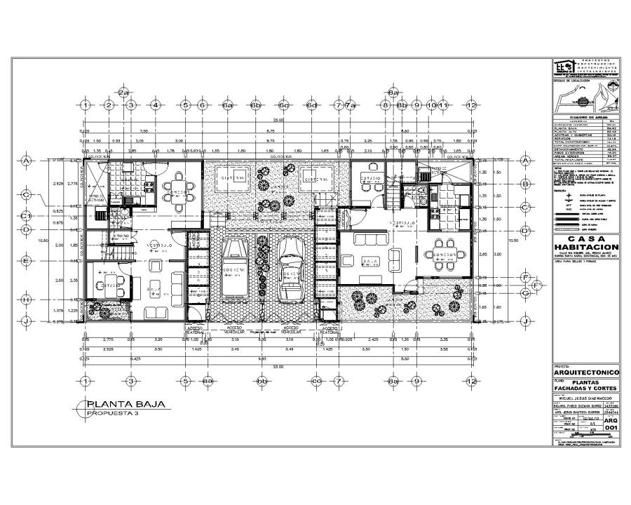 Proyecto de Casa habitacion