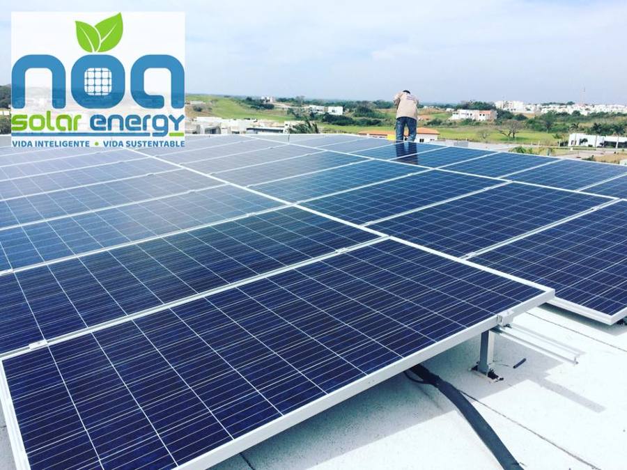 Sistema fotovoltaico comercial