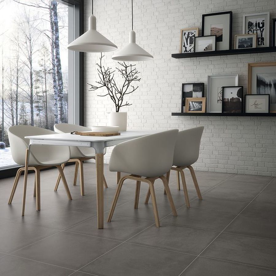 Piso cerámico machihembrado