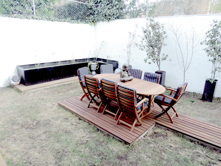 Terraza jardín, Metepec.