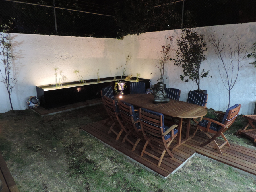 Terraza jardín, Metepec.