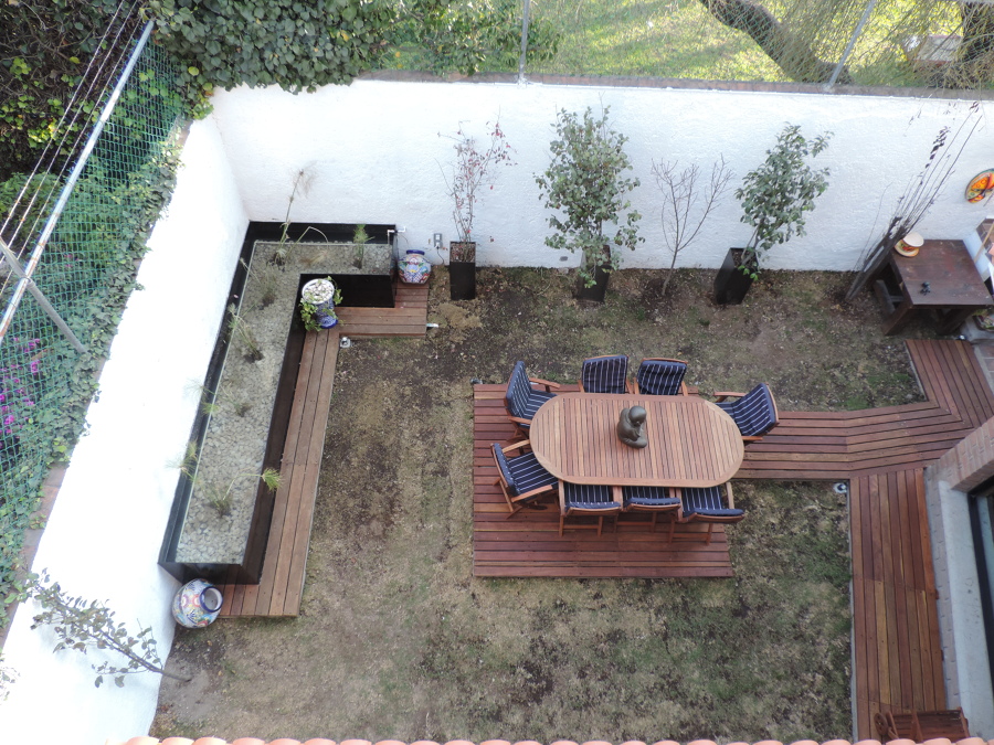 Terraza jardín, Metepec.