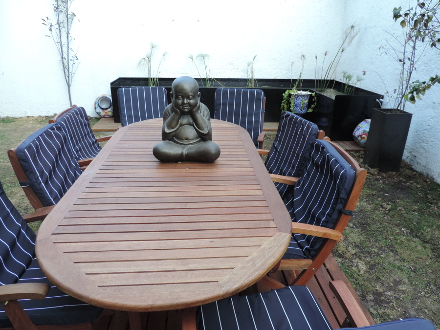 Terraza jardín, Metepec.