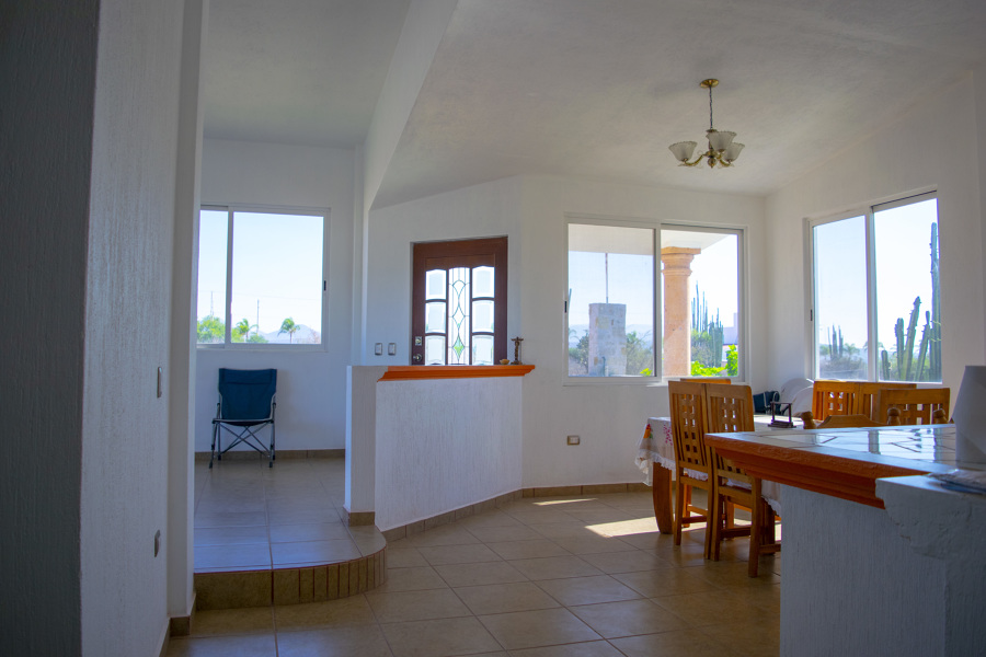 Vista desde la sala de T.V.