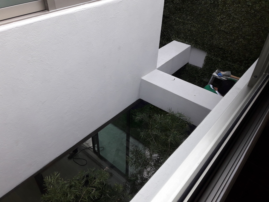 Vista jardin interior