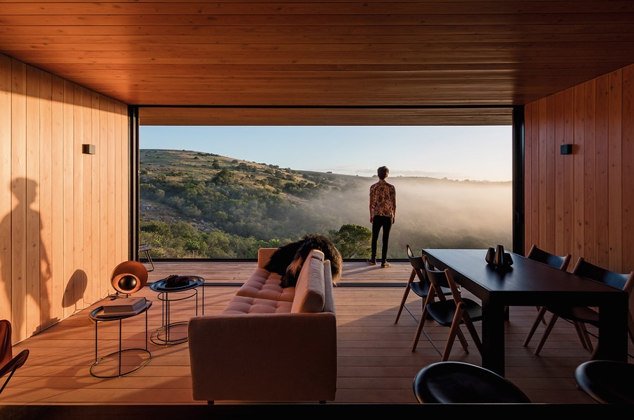 Casa prefabricada con vista a la naturaleza