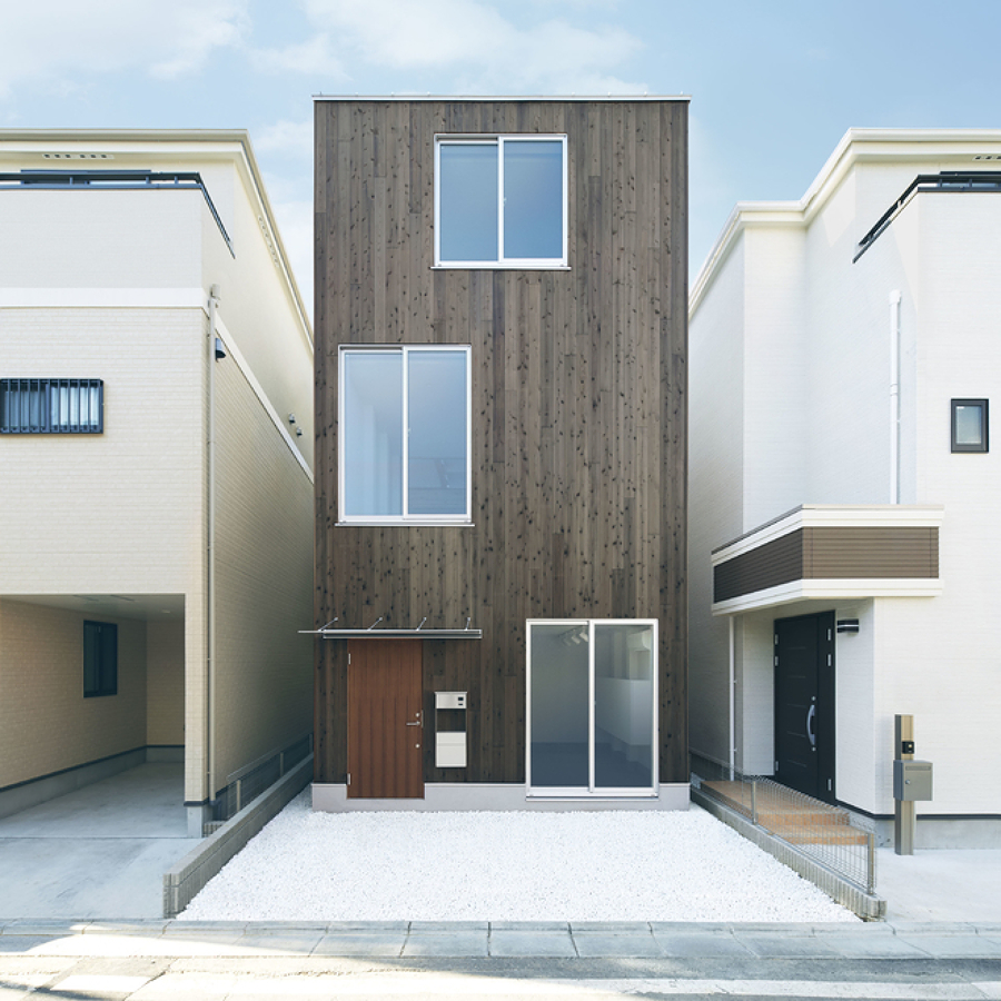 Casa prefabricada en altura