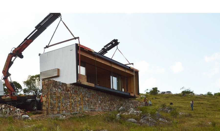 Montaje casa prefabricada
