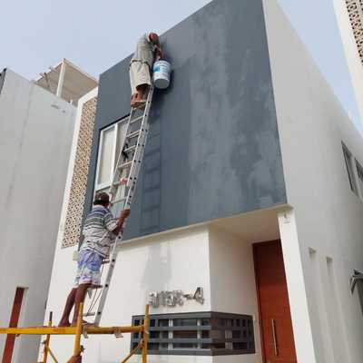 Pintura vinil-acrílica en Residencia