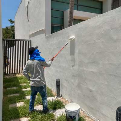 Pintura vinil-acrílica en Residencia
