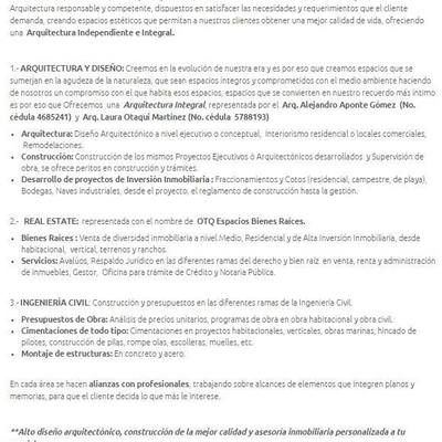 Habitacional y Fraccionamientos