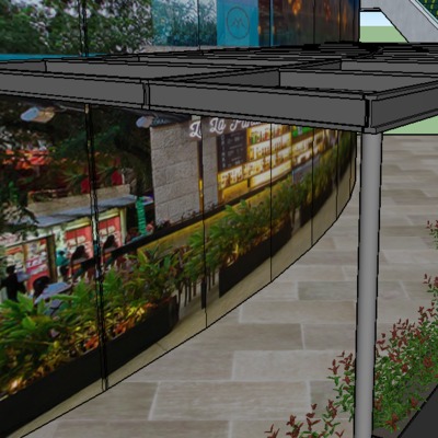 AMPLIACION DE ESTRUCTURA DE RESTAURANTE.