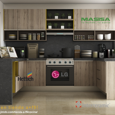 Diseño, Fabricación de Mobiliario y Cubiertas para Cocinas Integrales. Ahora en realidad aumentada.