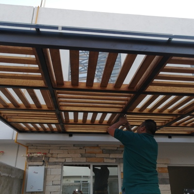 Pérgola para jardín