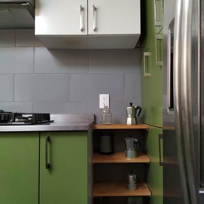Cocina verde