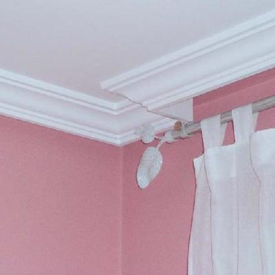 Moldura de Yeso en casa habitación.