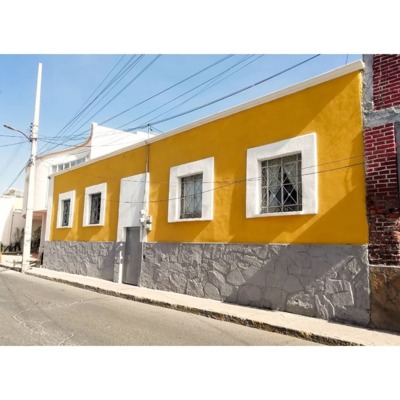 Remodelacion de Fachada, Calle Fernandez de Lizardi, Pachuca Hgo.