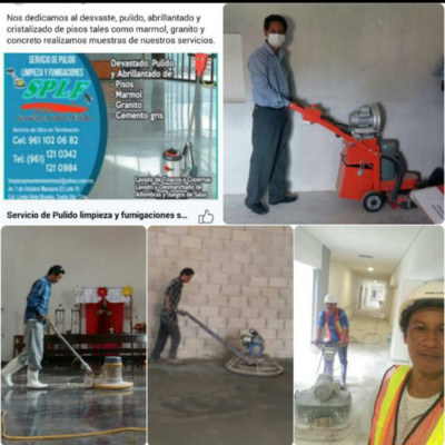 Pulido y desvastado de pisos