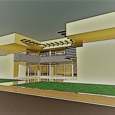 ENTRADA DE ESTACIONAMIENTO PARQUE TULUM MAGICO