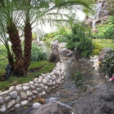 Diseño GREEN Paradise solución verdes:río