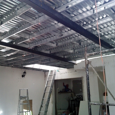 ESTRUCTURA PARA LOSA LIGERA VISTA INFERIOR