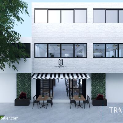 DISEÑO INTERIOR CAFETERIA ENTREPANES