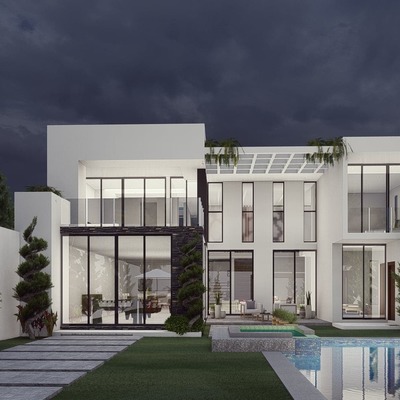 PROYECTO VIVIENDA BLACK & WHITE