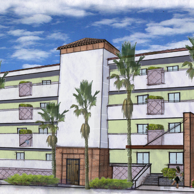 ANTEPROYECTO DE REMODELACION DE EDIFICIO DE TIEMPO COMPARTIDO