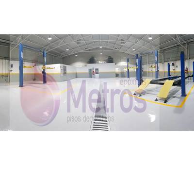 Piso epóxico (poliuretano, industrial)