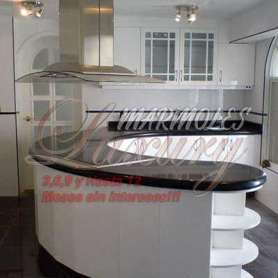 Cocina integral Con Granito negro san gabriel