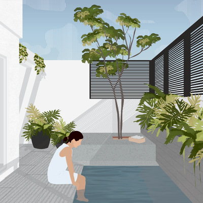 Remodelación de terraza y alberca