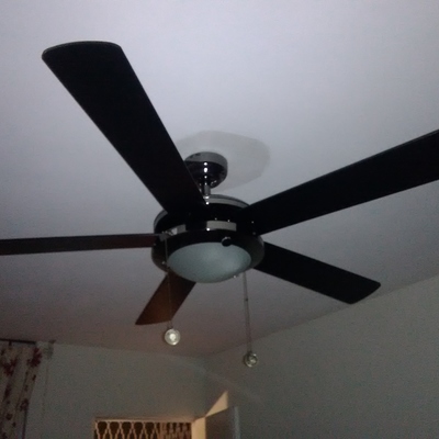 Instalación de abanico