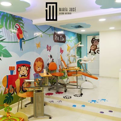 Diseño interior consultorio odonto-pediatra