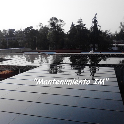 Limpieza de domo de cristal