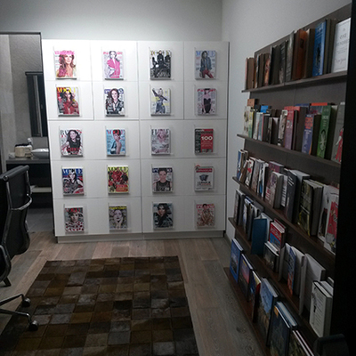 Mueble de archivo y librería