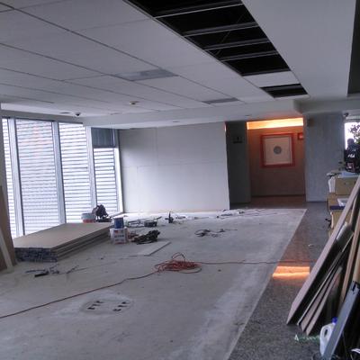 Colocación de falso plafon y acabados