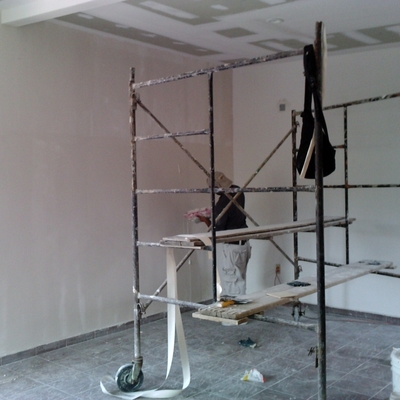 PARTE BAJA DE LOSA LIGERA TERMINADA CON TABLAROCA