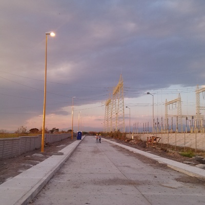 VIALIDAD Y DRENAJE  PARA C.F.E. TERMO ELECTRICA DE HUEXCA