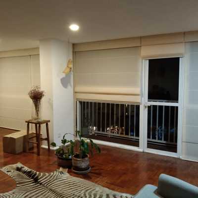 Persiana romana semitráslucida