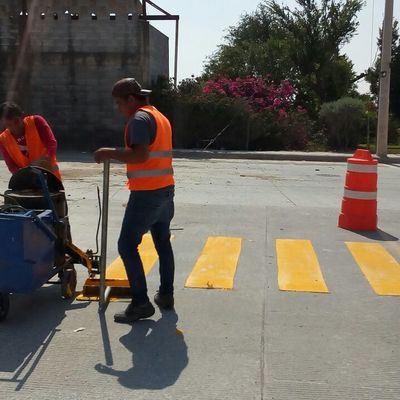 SEÑALAMIENTO HORIZONTAL PINTURA EN VIALIDADES